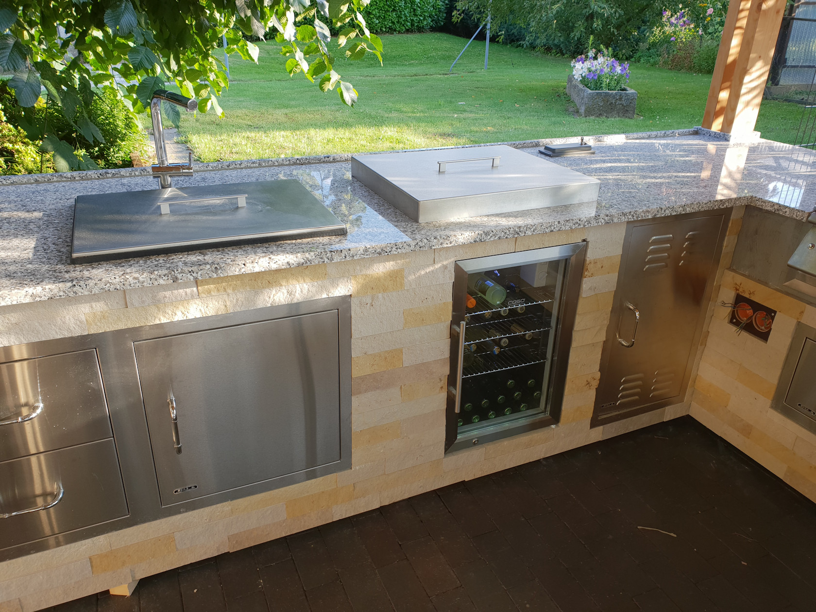 Outdoor Kche Mit Sple